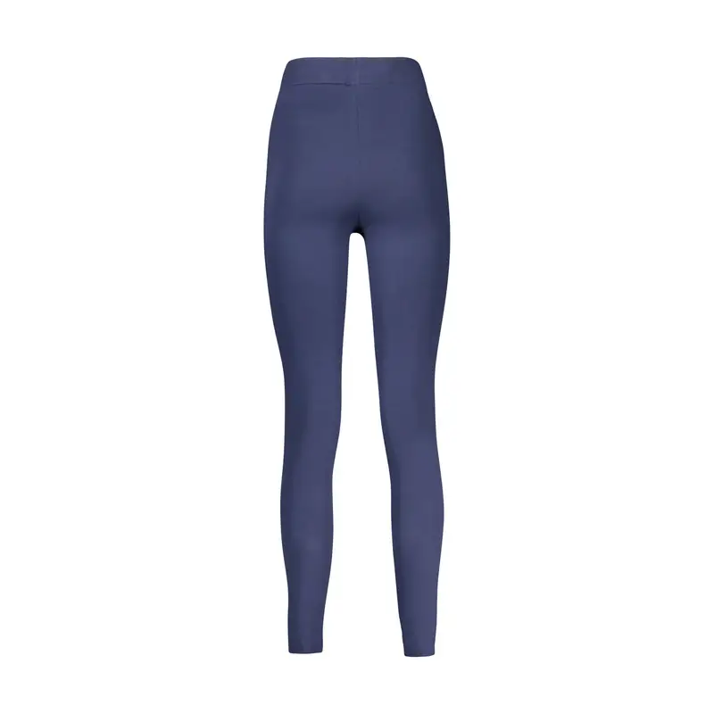 Pantaloni Leggins Donna Blu Ricamo miniatura 2