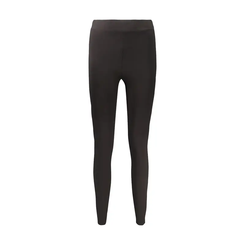 Pantaloni Leggins Donna Nero Ricamo