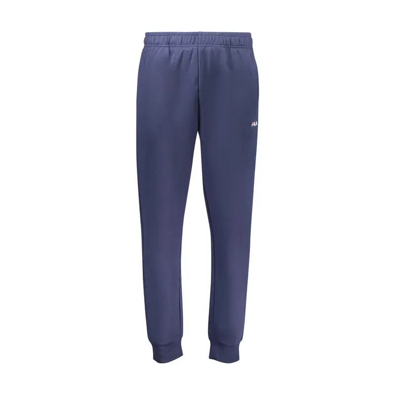 Pantaloni Tuta Lungo Uomo Blu Ricamo