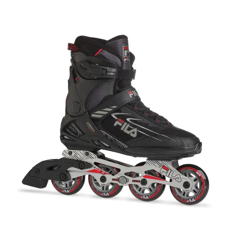 Pattini In Linea Legacy Pro 80 Nero Rosso Uomo 10,5