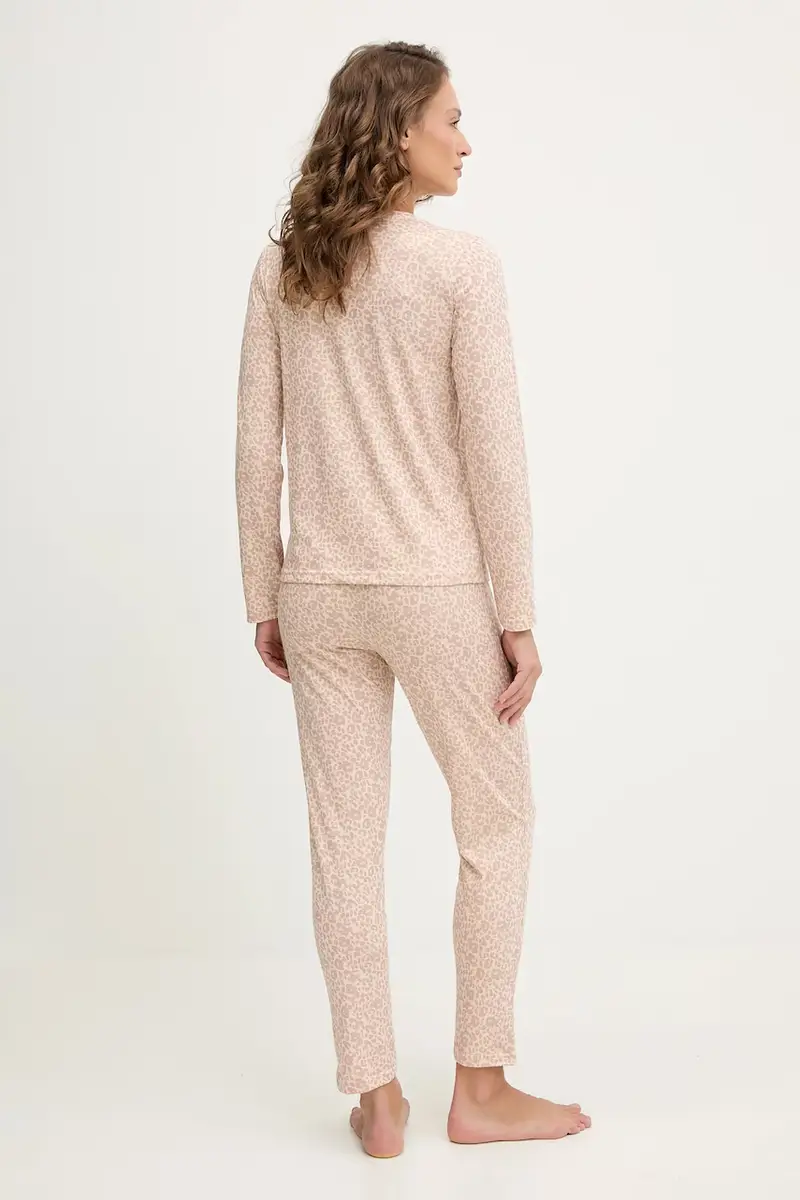 pigiama in lana Beige miniatura 3