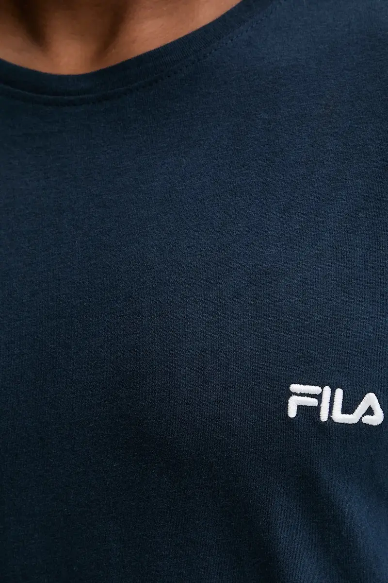 pigiama in lana Blu navy miniatura 5