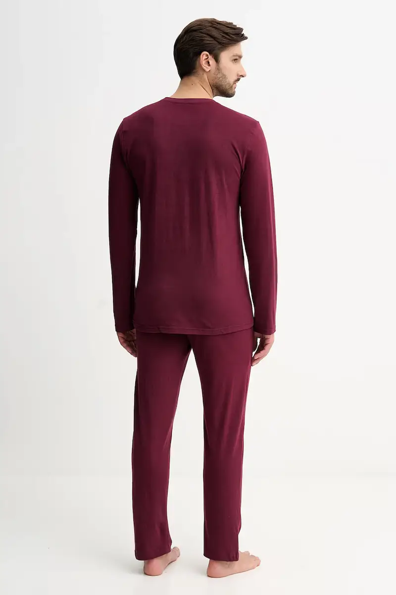 pigiama in lana Granata miniatura 2