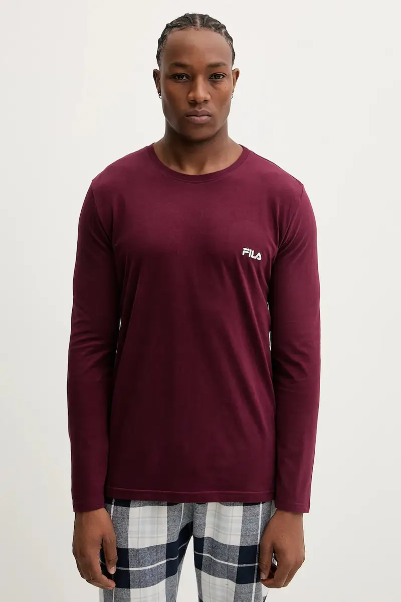 pigiama in lana Granata miniatura 2