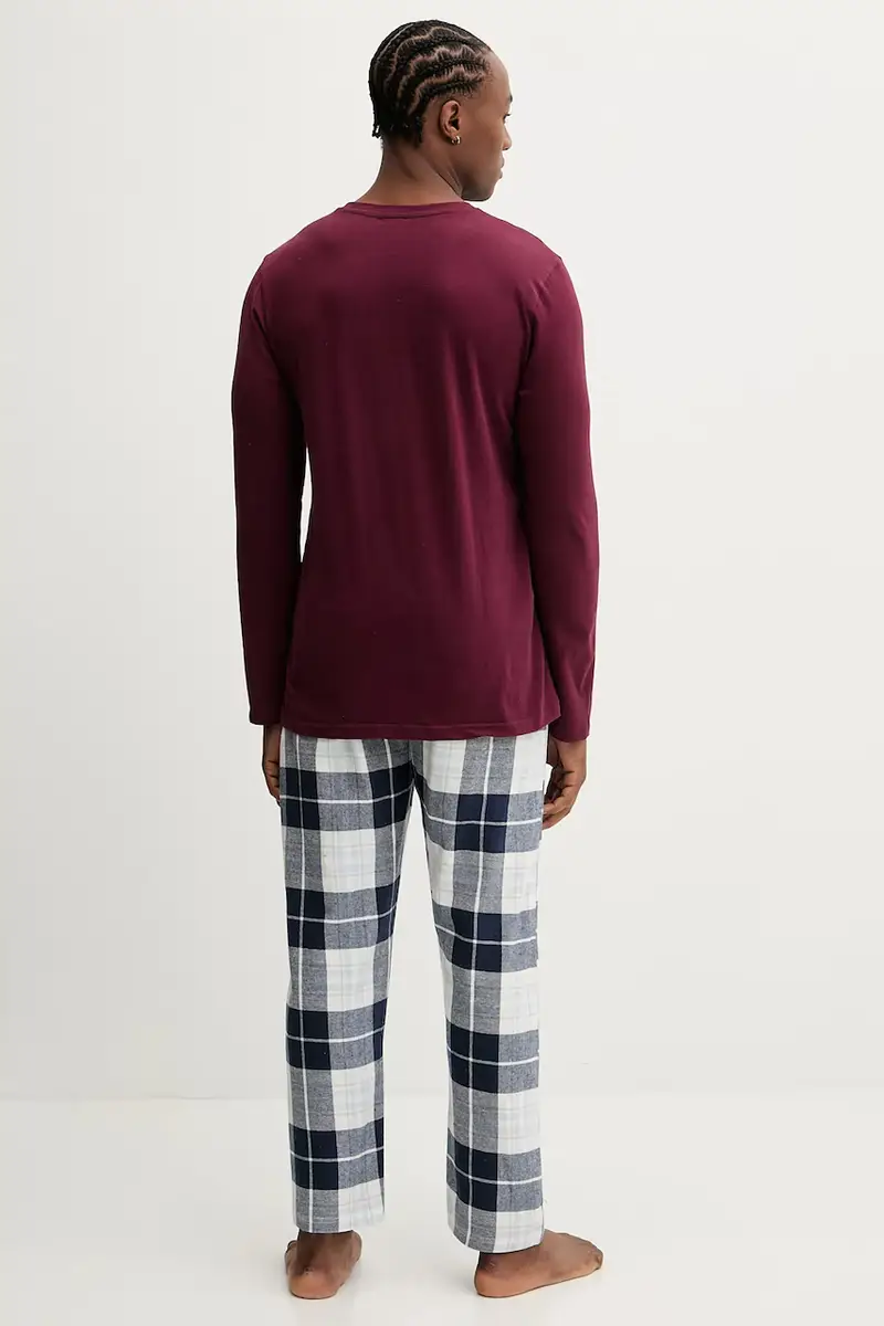 pigiama in lana Granata miniatura 3