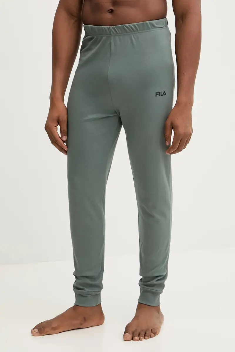 pigiama in lana Grigio miniatura 4