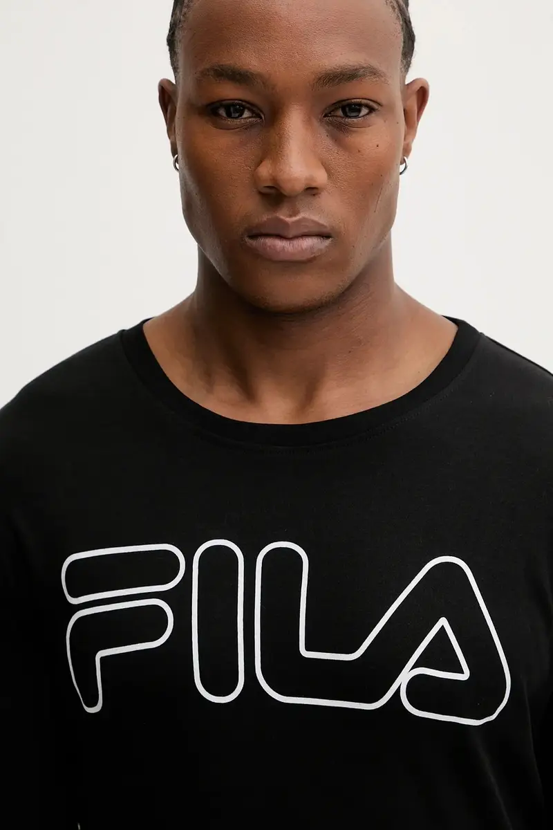 pigiama in lana Nero miniatura 5