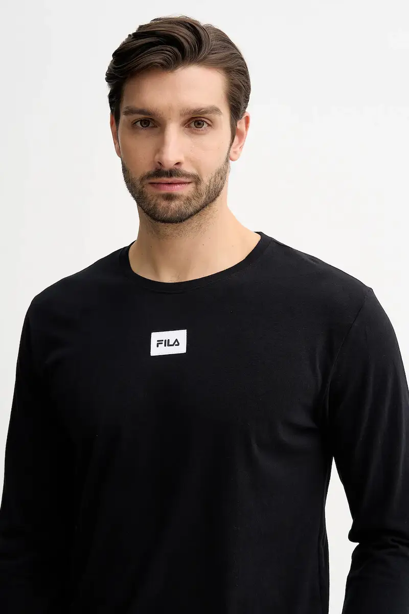 pigiama in lana Nero miniatura 3