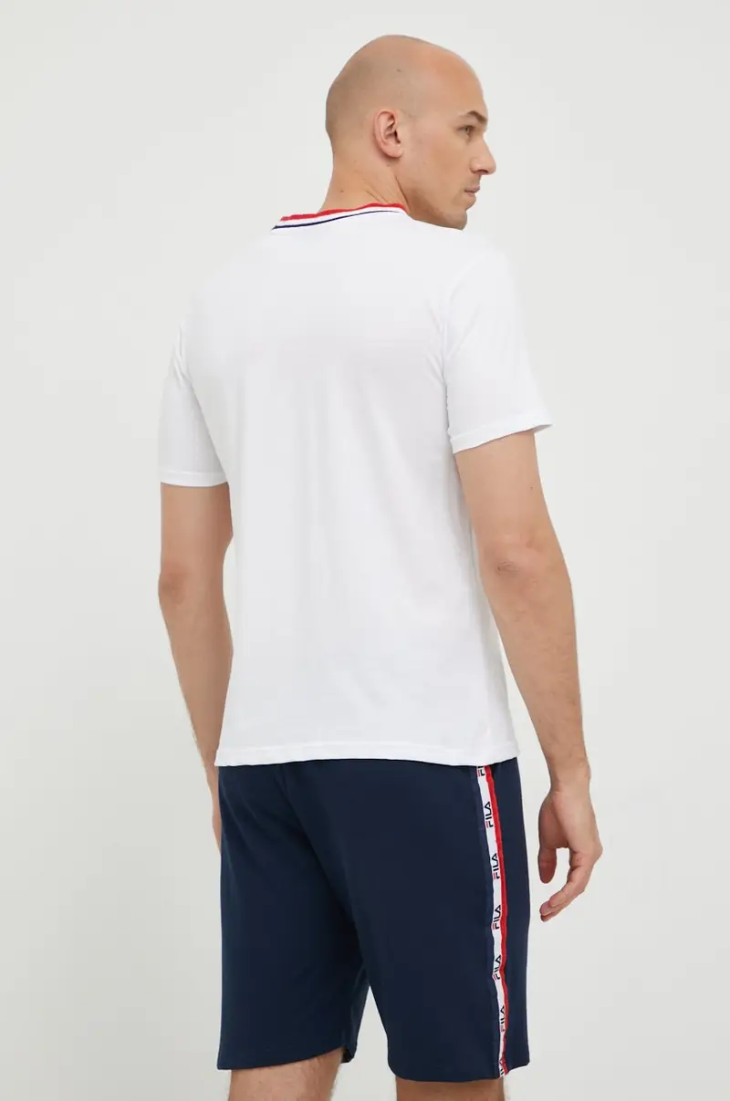 pigiama uomo Bianco miniatura 4