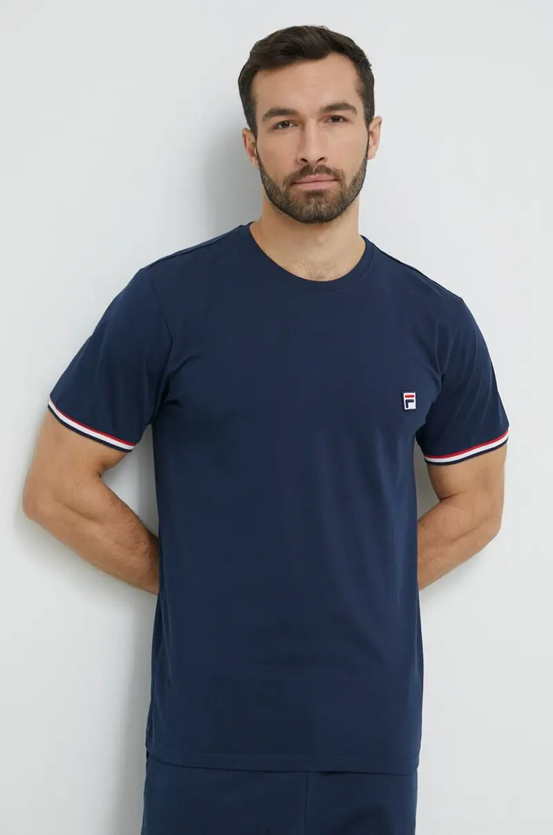 pigiama uomo Blu navy miniatura 2