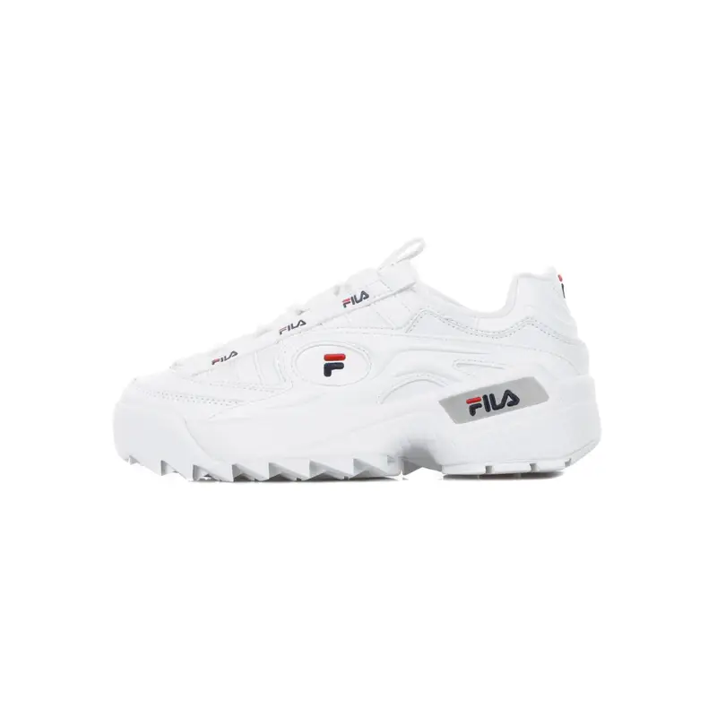 Scarpa Bassa Donna D-formation Wmn White/fila Navy/fila Red