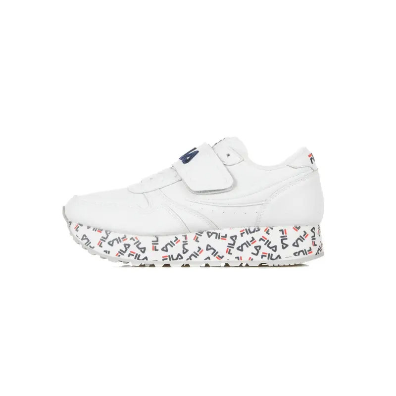 Scarpa Bassa Donna Orbit Zeppa Strap Wmn White