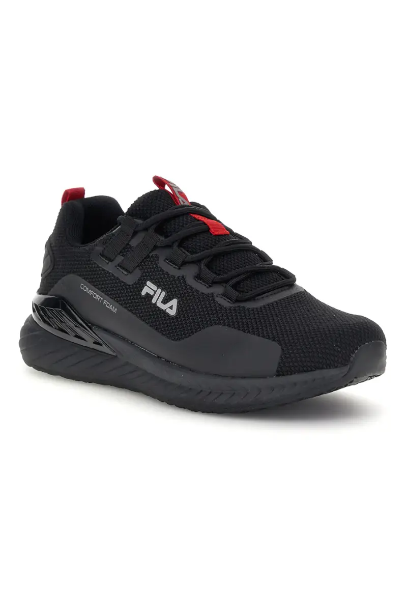 Scarpe da fitness nero dettagli rossi comfort foam Fila Solrack [NERO] miniatura 2