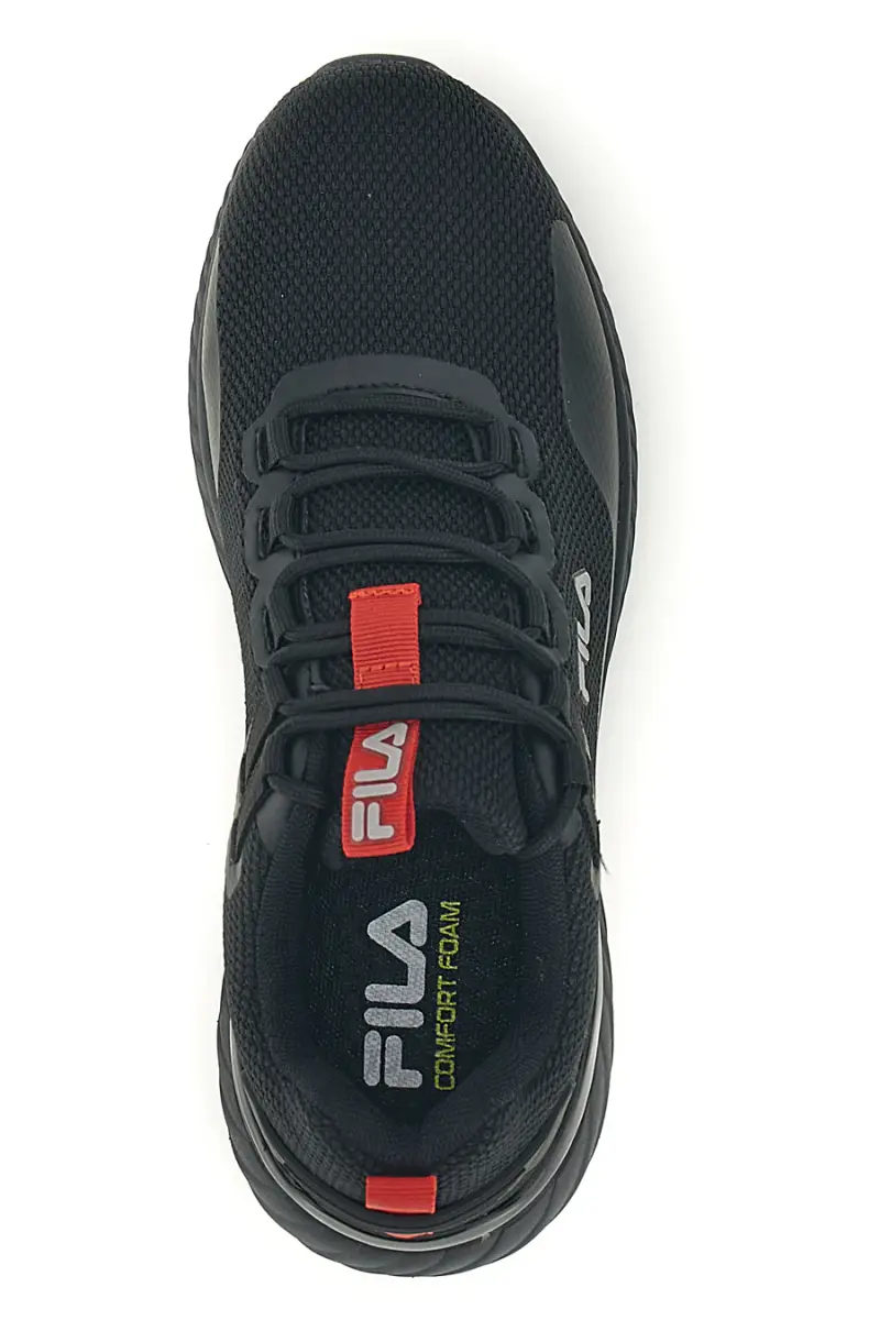Scarpe da fitness nero dettagli rossi comfort foam Fila Solrack [NERO] miniatura 3