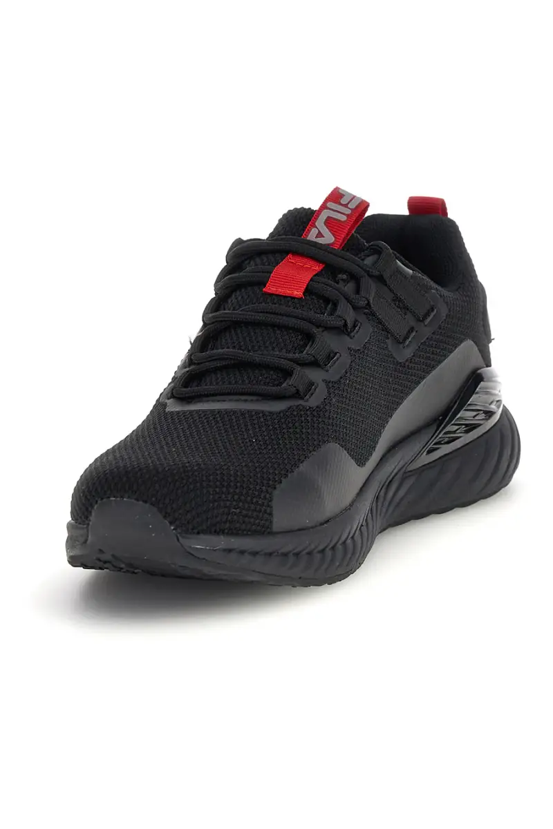Scarpe da fitness nero dettagli rossi comfort foam Fila Solrack [NERO] miniatura 4