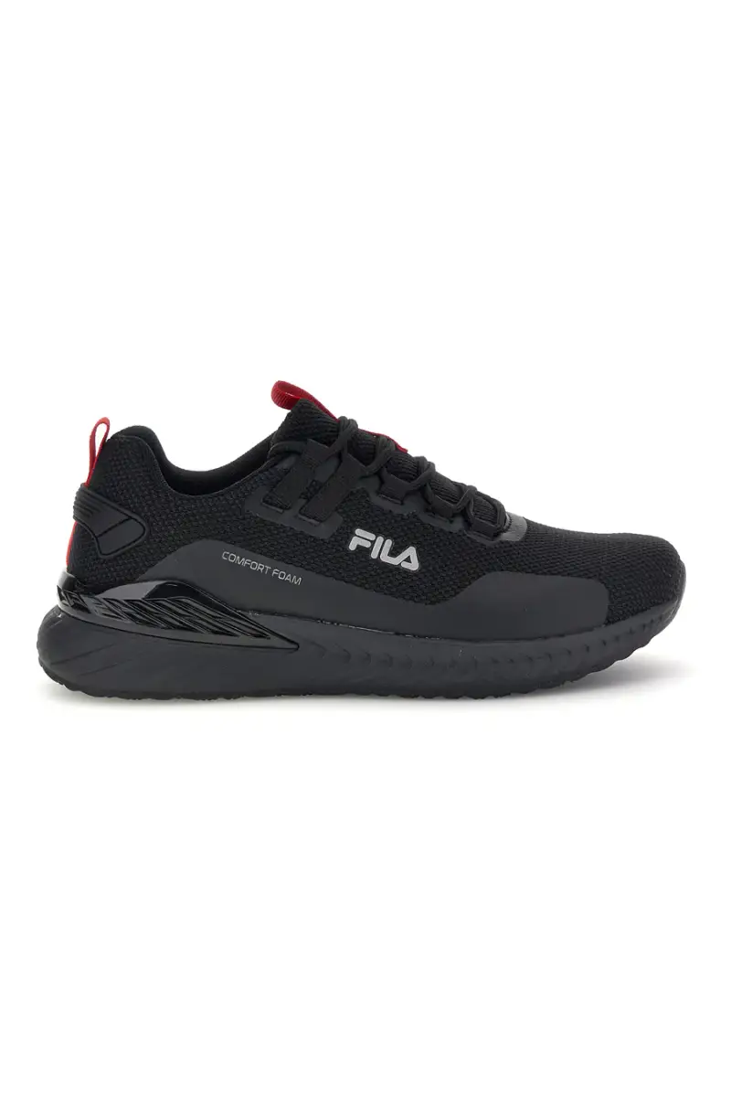 Scarpe da fitness nero dettagli rossi comfort foam Fila Solrack [NERO]