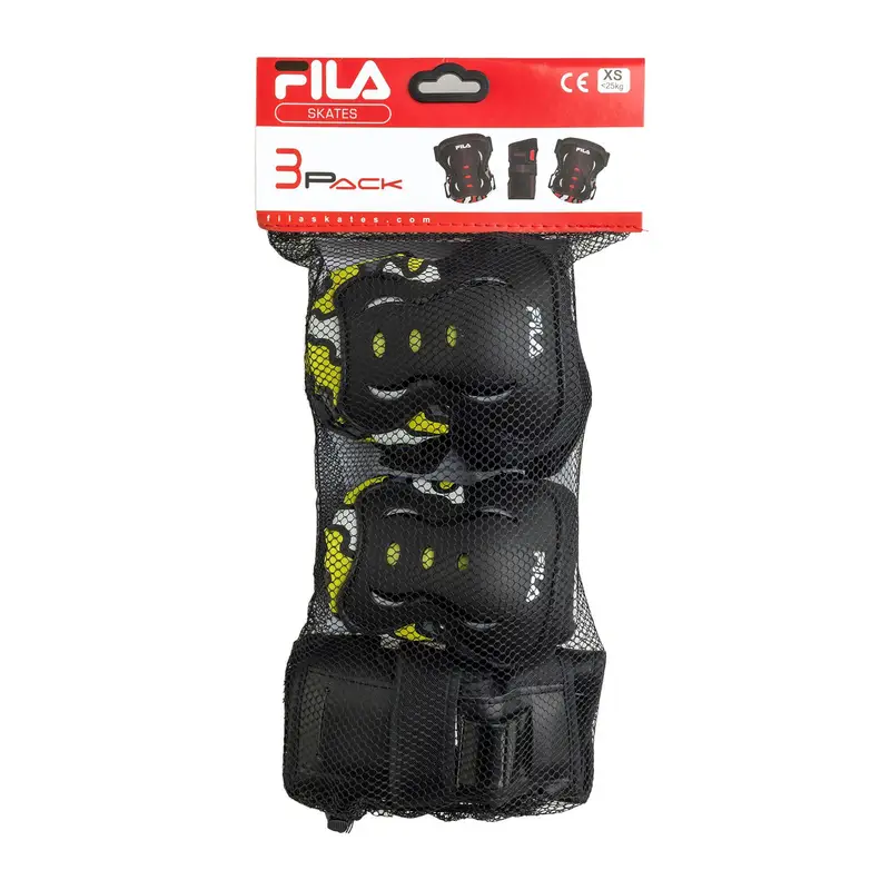 Set protezioni per bambini FILA JR FP Gears | Fila Nero