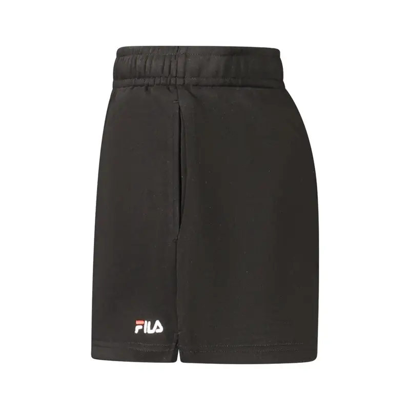 Fila Pantaloni Donna Nero con Ricamo miniatura 3