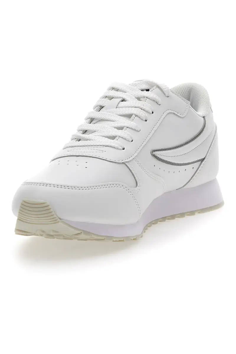 Sneakers Bianche con lacci Fila Orbit Low [BIANCO] miniatura 3