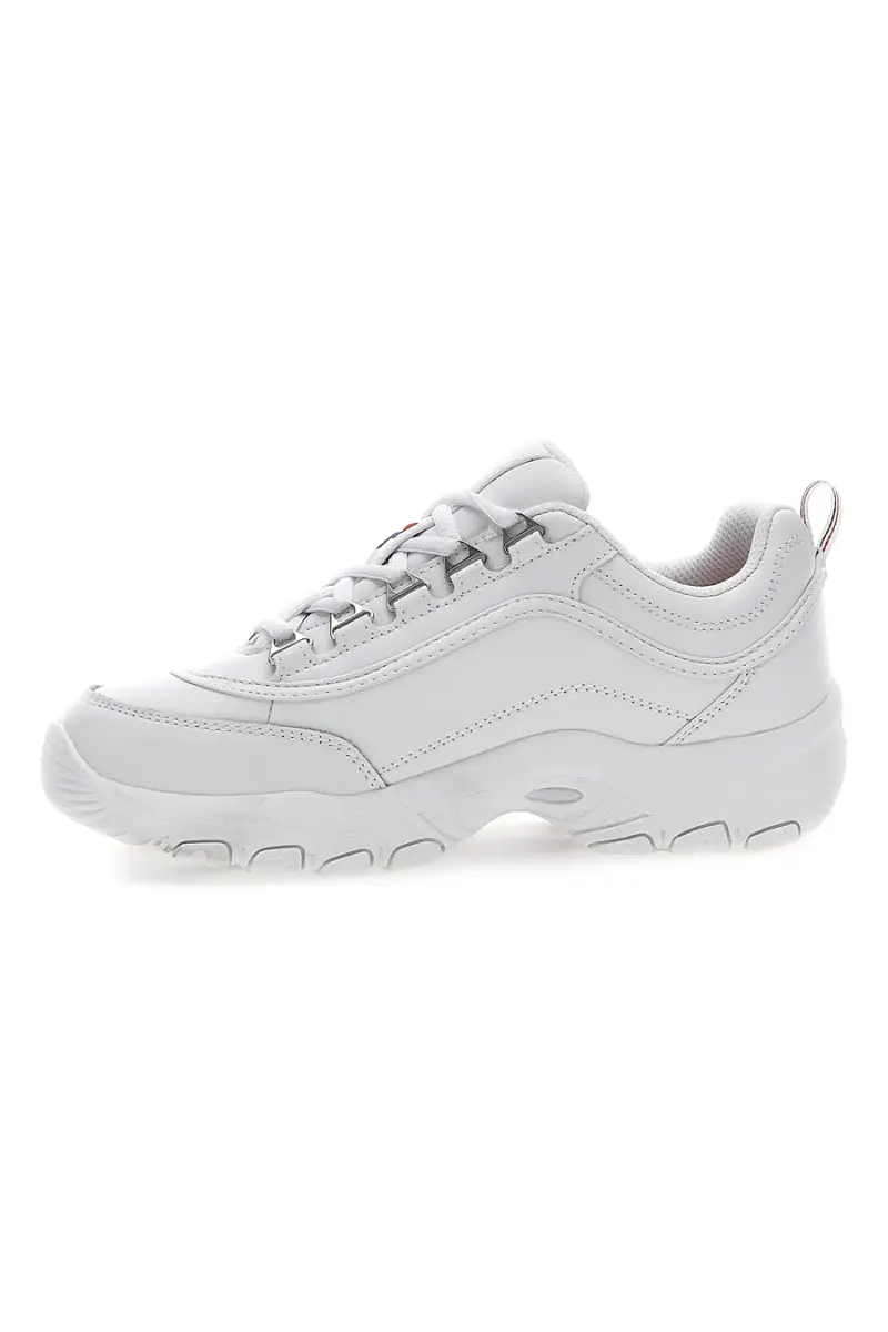 Sneakers bianche con suola chunky Fila STRADA Teens [BIANCO] miniatura 5