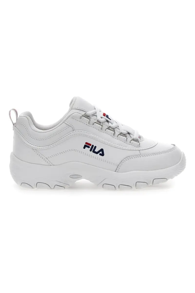Sneakers bianche con suola chunky Fila STRADA Teens [BIANCO]