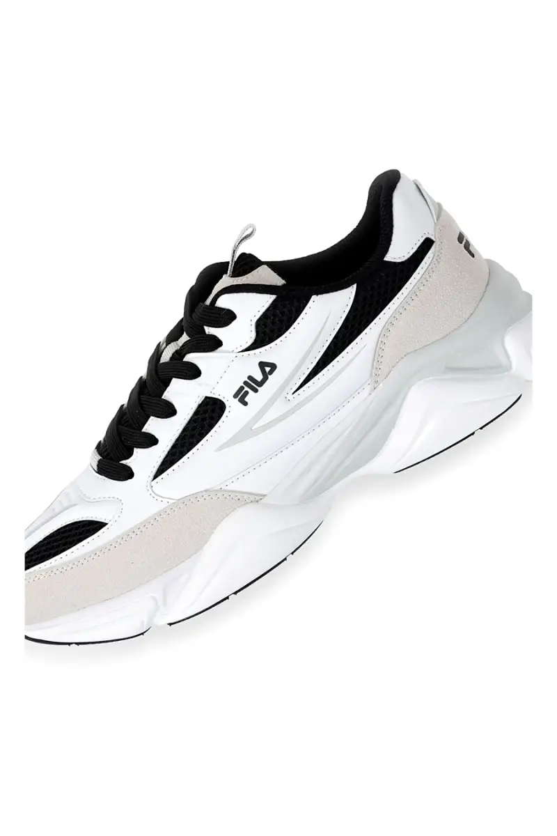 Sneakers Bianche e Nere con Platform FILA RECADE [BIANCO miniatura 2