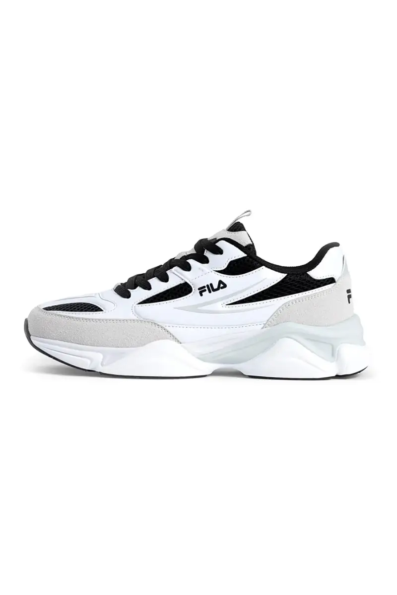 Sneakers Bianche e Nere con Platform FILA RECADE [BIANCO