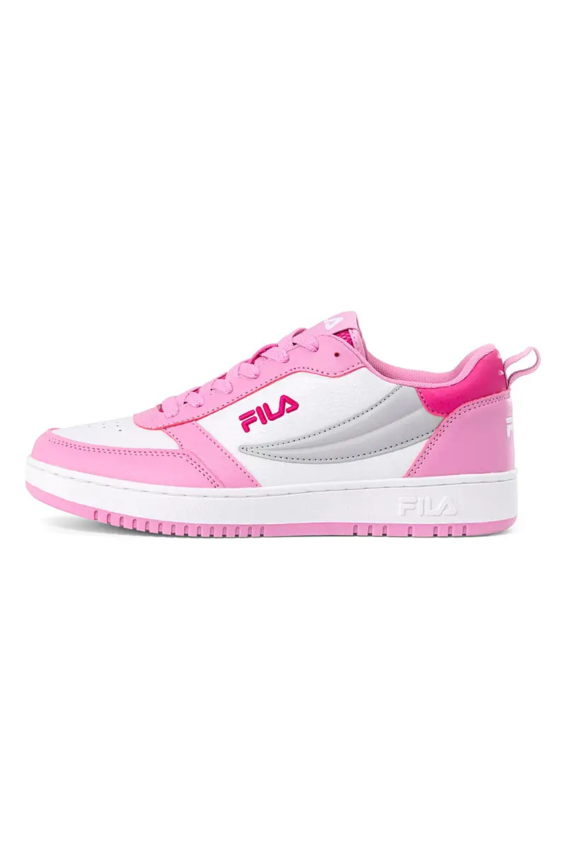 Sneakers Bianche e Rosa con tomaia traforata FILA REGA NF TEENS [BIANCO]