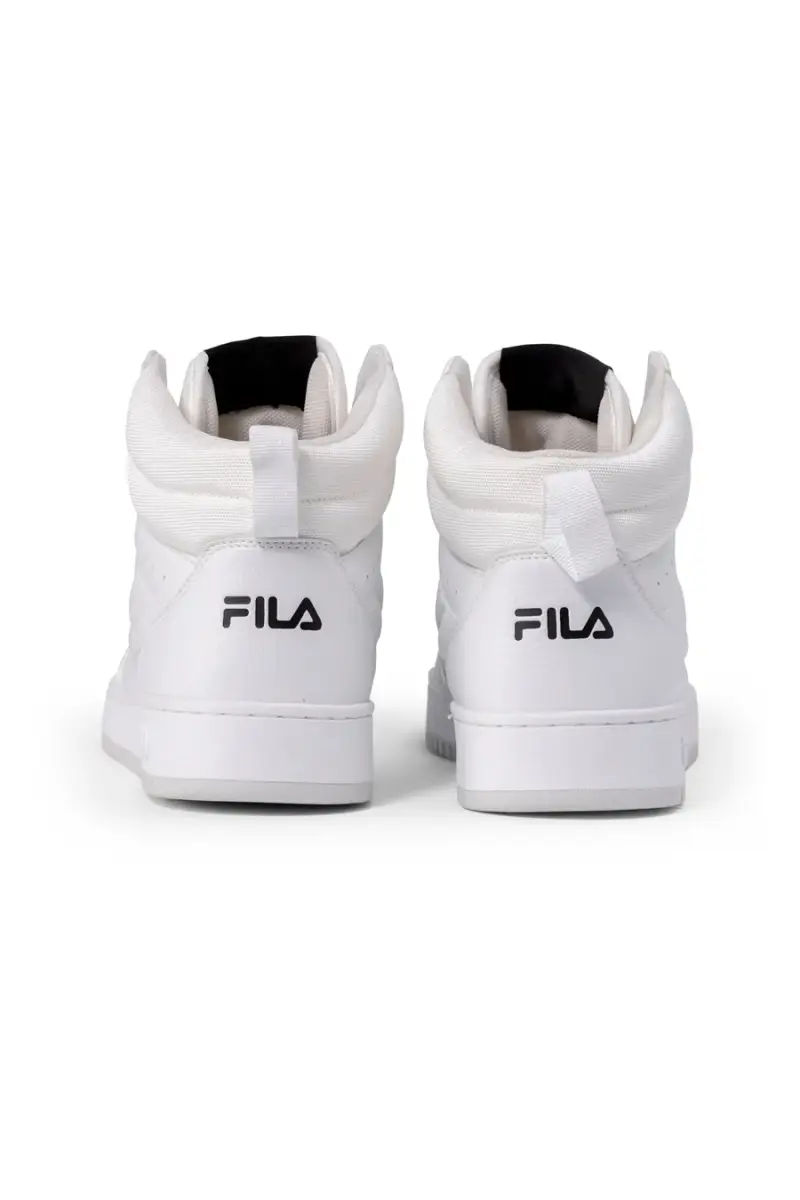 Sneakers Bianche Mid-Cut con Tomaia Traforata FILA REGA NF MID [BIANCO] miniatura 5