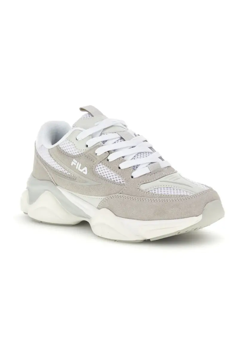 Sneakers bianco beige mesh traspirante comfort foam Fila Recade S [GRIGIO] miniatura 2