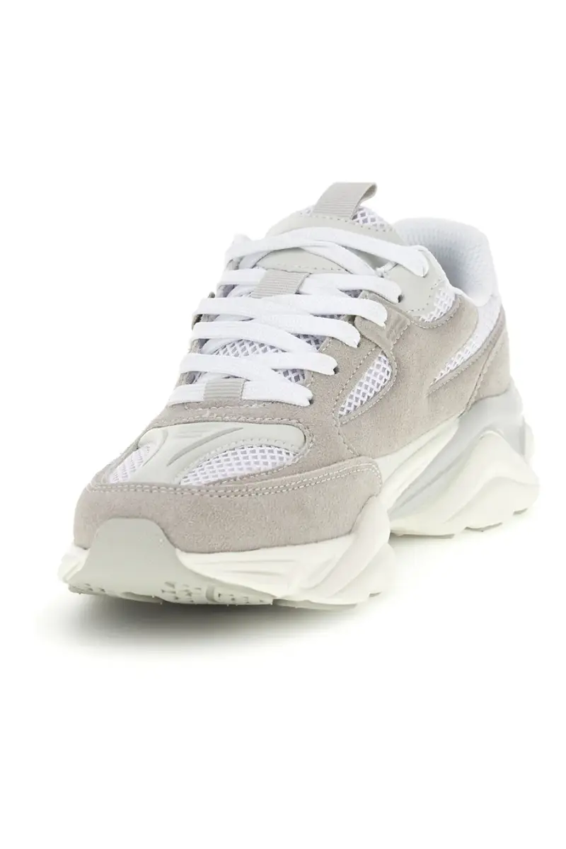 Sneakers bianco beige mesh traspirante comfort foam Fila Recade S [GRIGIO] miniatura 4