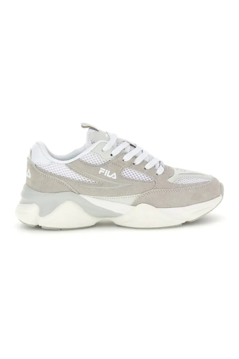 Sneakers bianco beige mesh traspirante comfort foam Fila Recade S [GRIGIO]