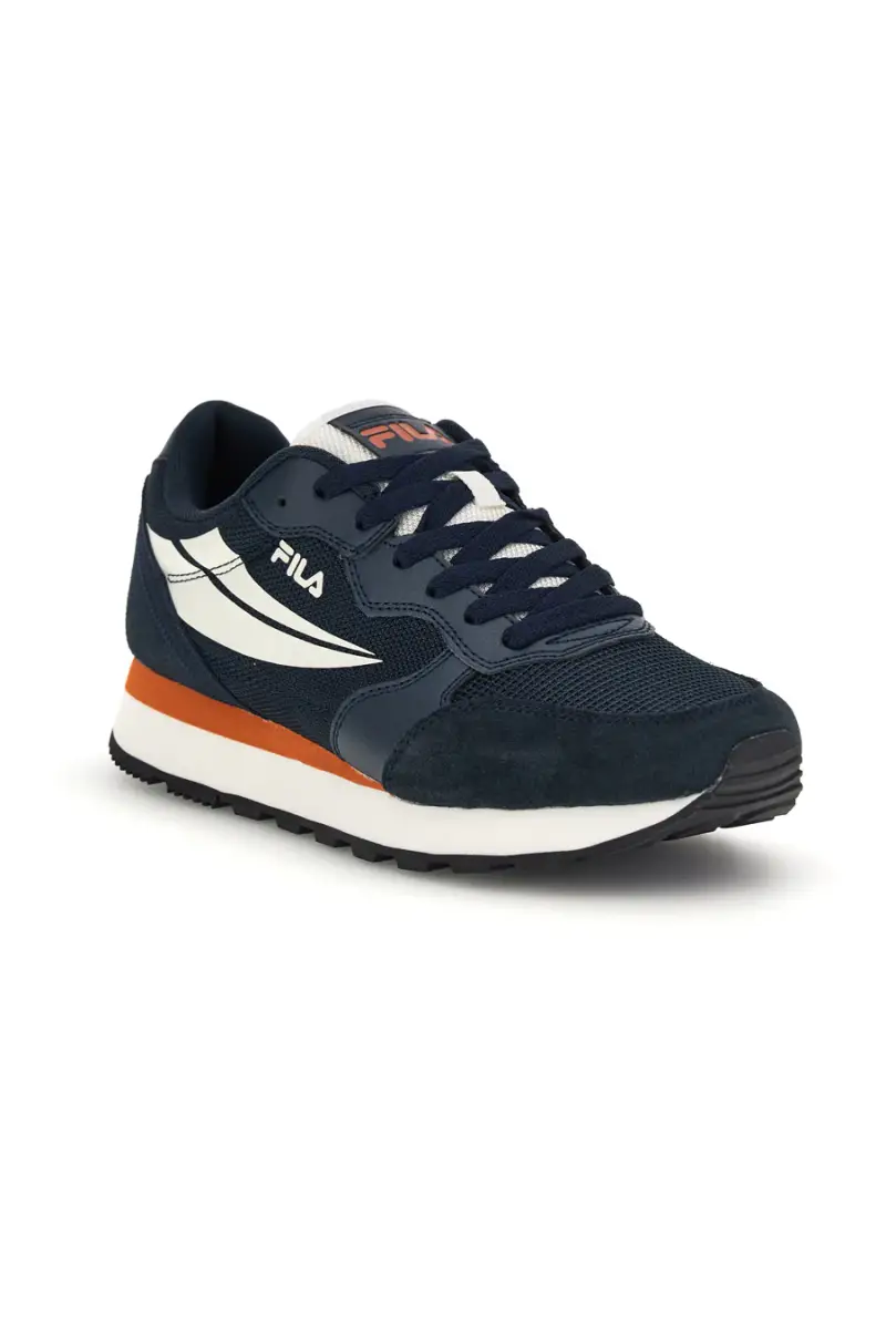 Sneakers blu inserti a contrasto Fila Hypert [BLUE] miniatura 2