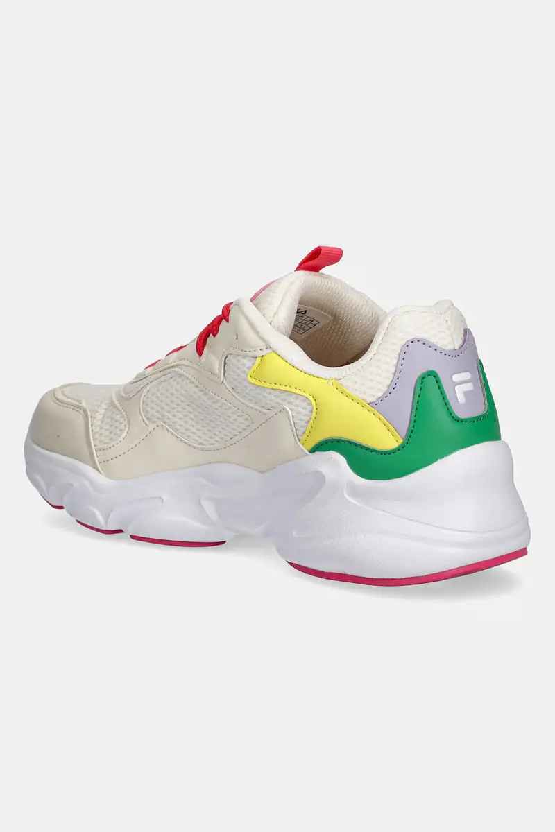 sneakers COLLENE LOGO colore beige FFT0136 miniatura 3