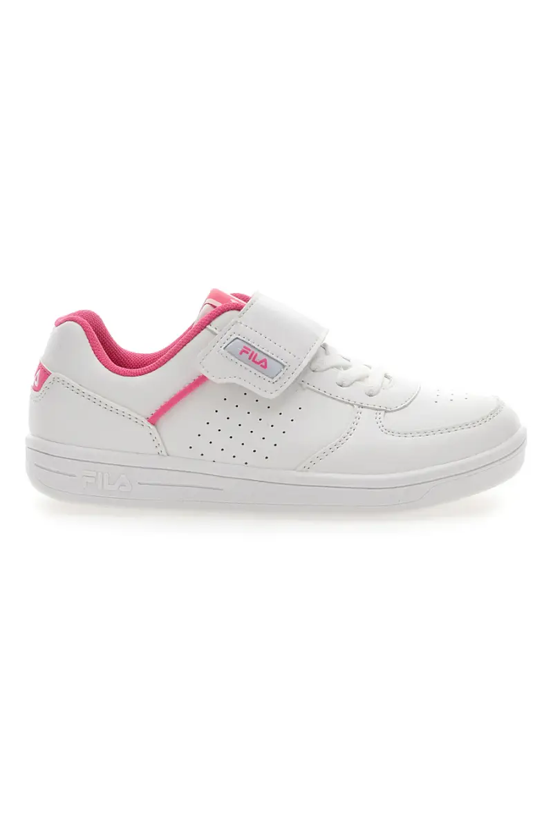 Sneakers con Stappo Fila Court Velcro Bianche [BIANCO]