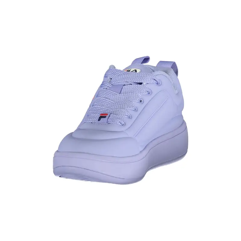 Sneakers Donna Azzurre Ricamo Logo Azzurro miniatura 3
