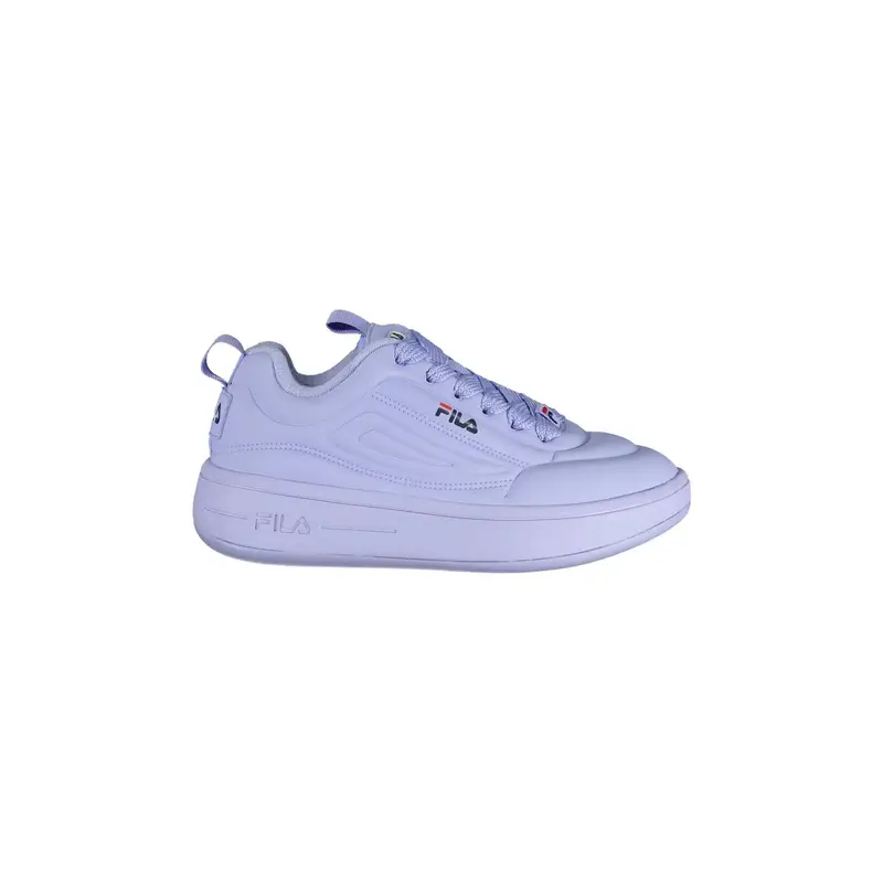 Sneakers Donna Azzurre Ricamo Logo Azzurro