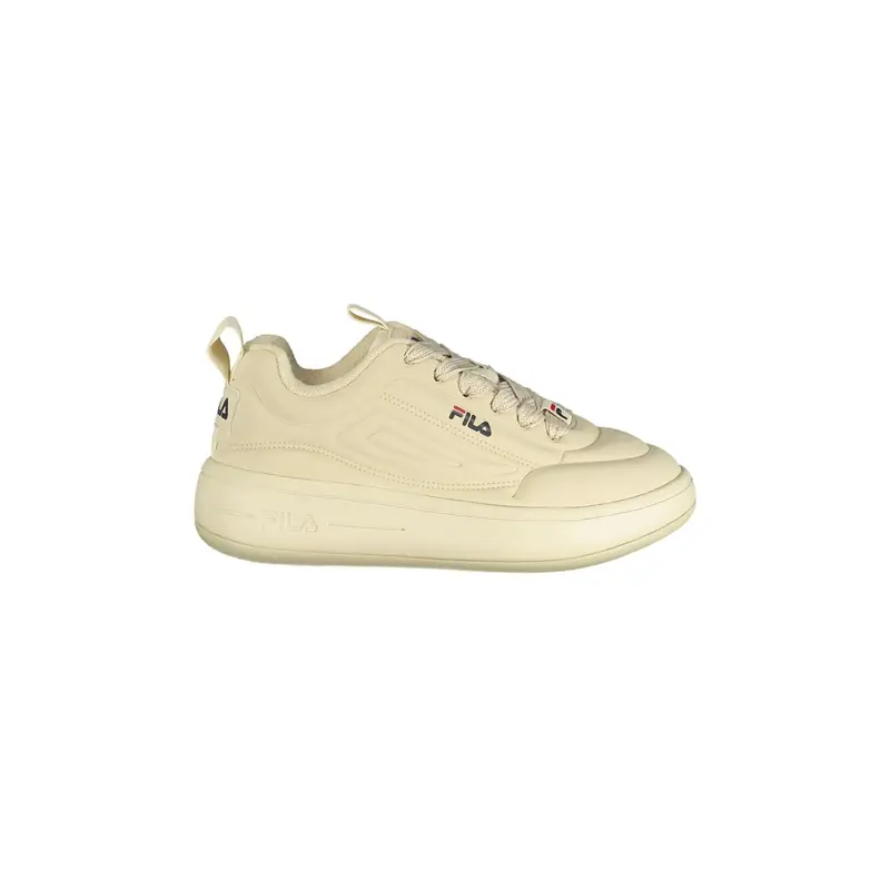 Sneakers Donna Beige Ricamo