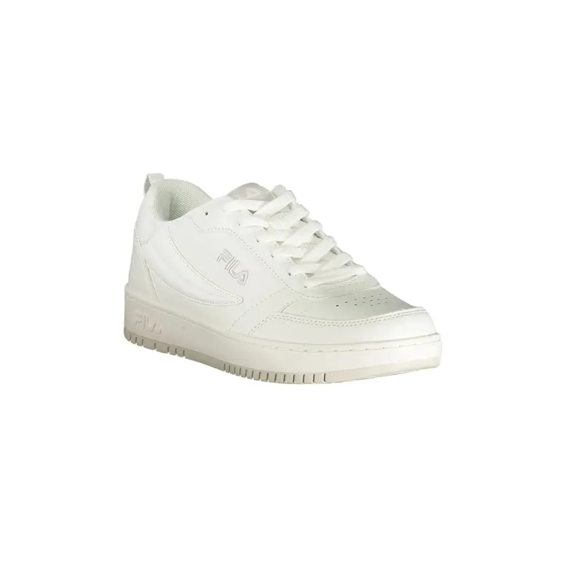 Sneakers Donna Bianche Ricamo Logo Bianco miniatura 2