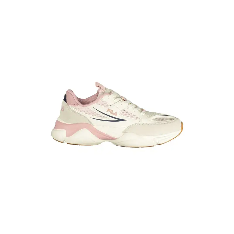 Sneakers Donna Bianche Stampa Logo Bianco