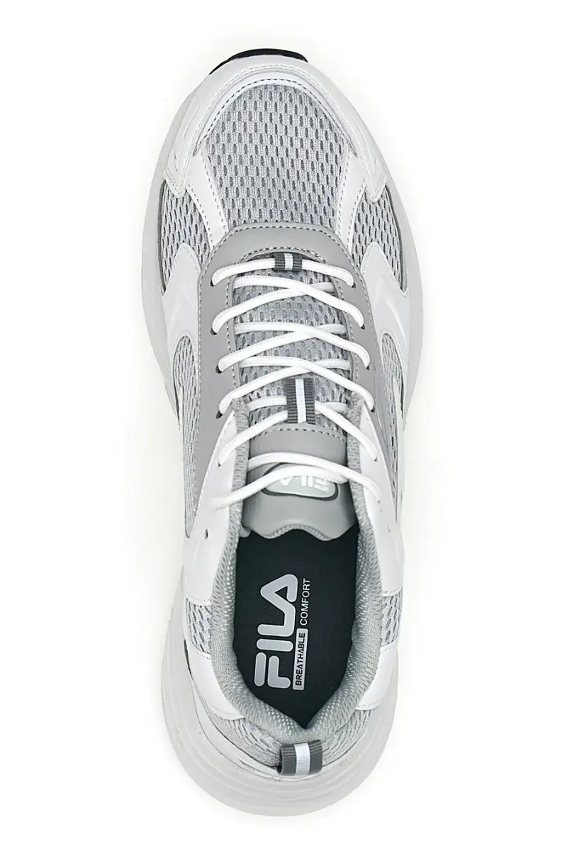 Sneakers grigio con inserti a contrasto Fila FFM0462 [GRIGIO] miniatura 3