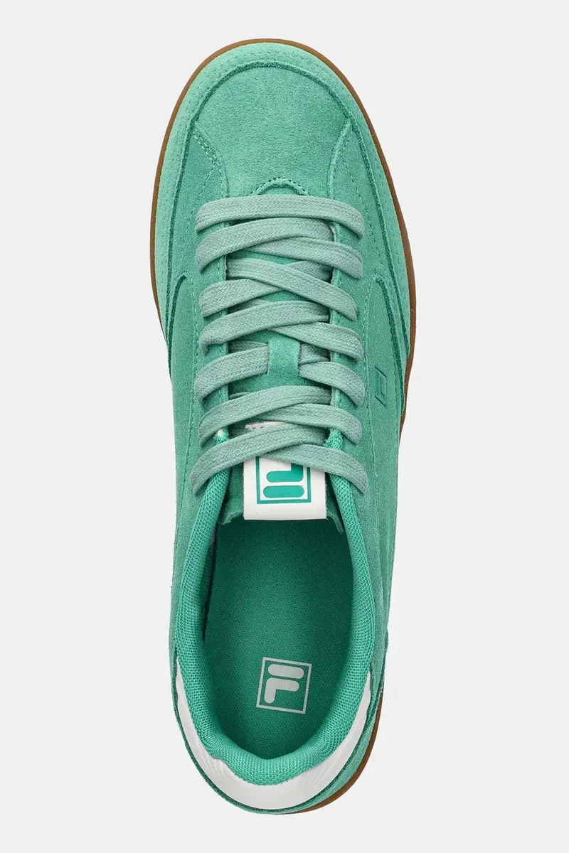 sneakers in camoscio Slantshot uomo colore verde FFM0415 miniatura 4