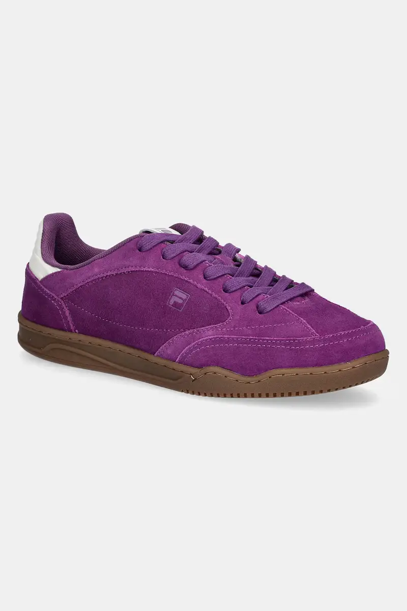 sneakers in camoscio Slantshot uomo colore violetto FFM0415