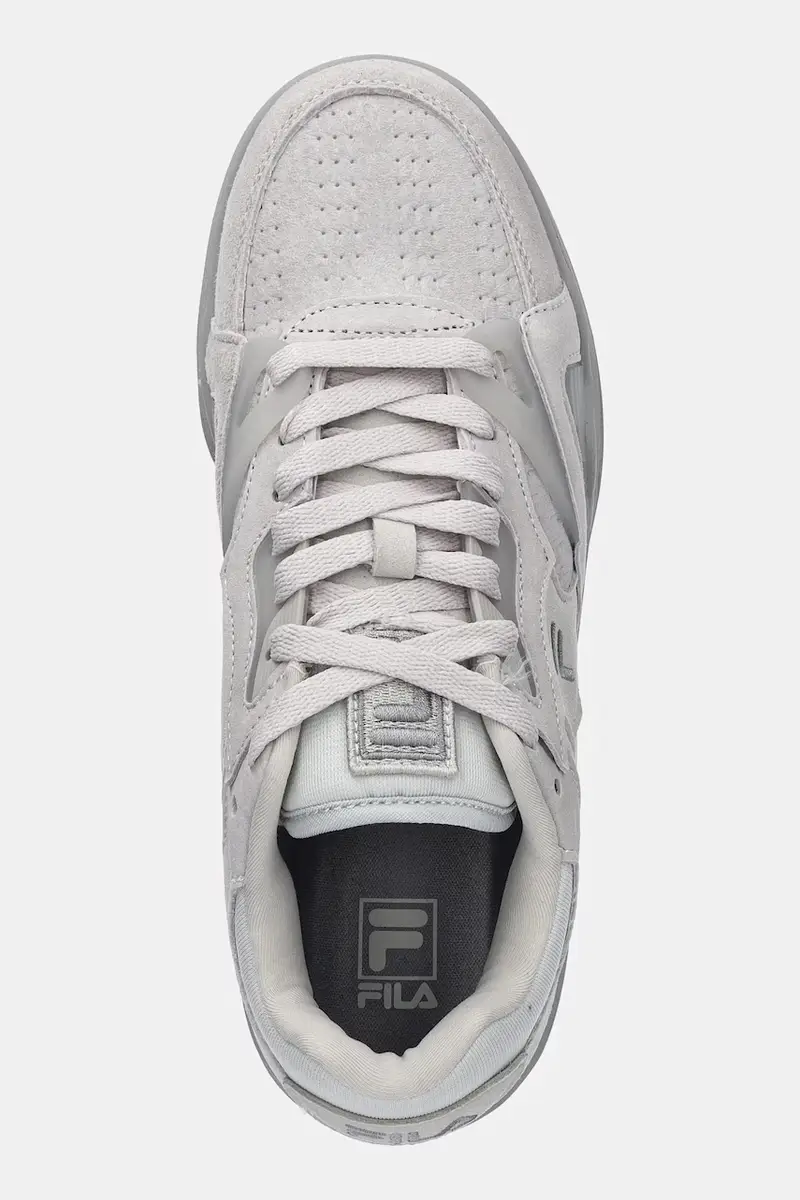 sneakers in camoscio Wayne donna colore grigio FFW0520 miniatura 4