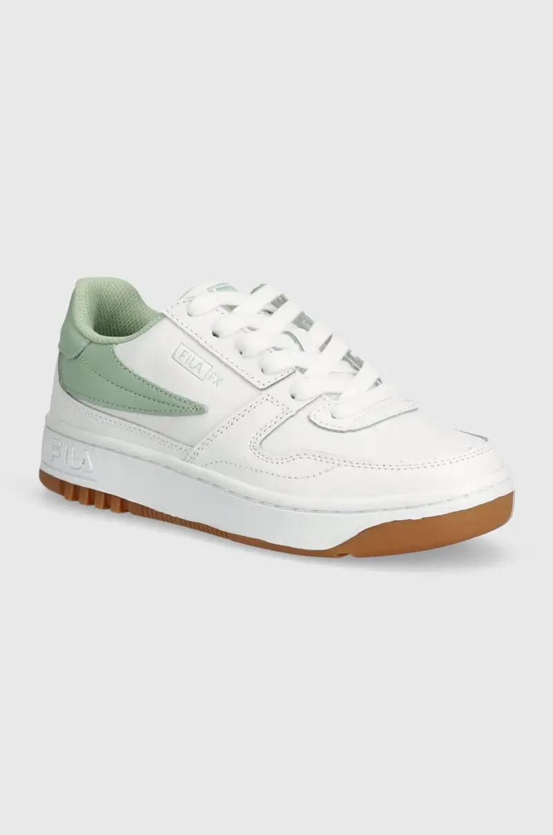sneakers in pelle FXVentuno colore verde FFW0003