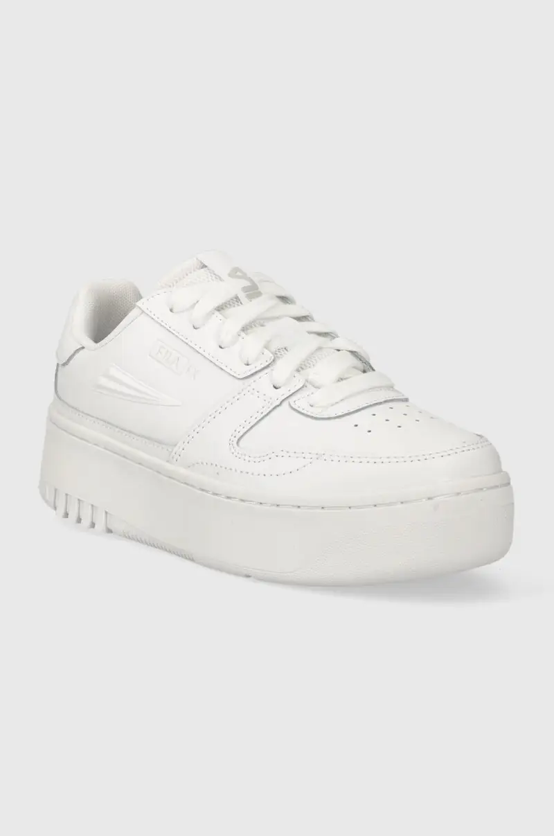 sneakers in pelle FXVENTUNO PLATFORM Bianco miniatura 2