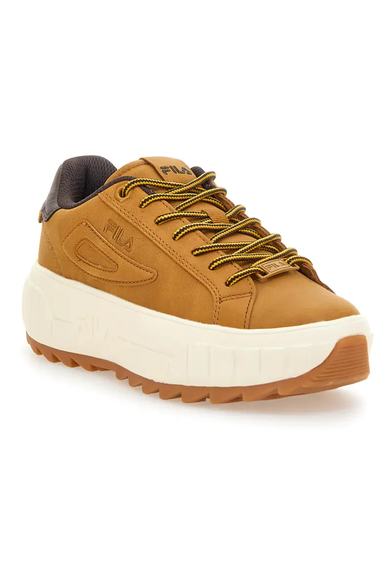 Sneakers marroni con suola alta dentellata Fila Sintra N WMN [CAMEL] miniatura 2