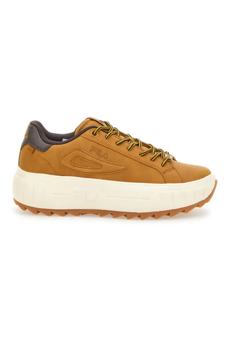 Sneakers marroni con suola alta dentellata Fila Sintra N WMN [CAMEL]