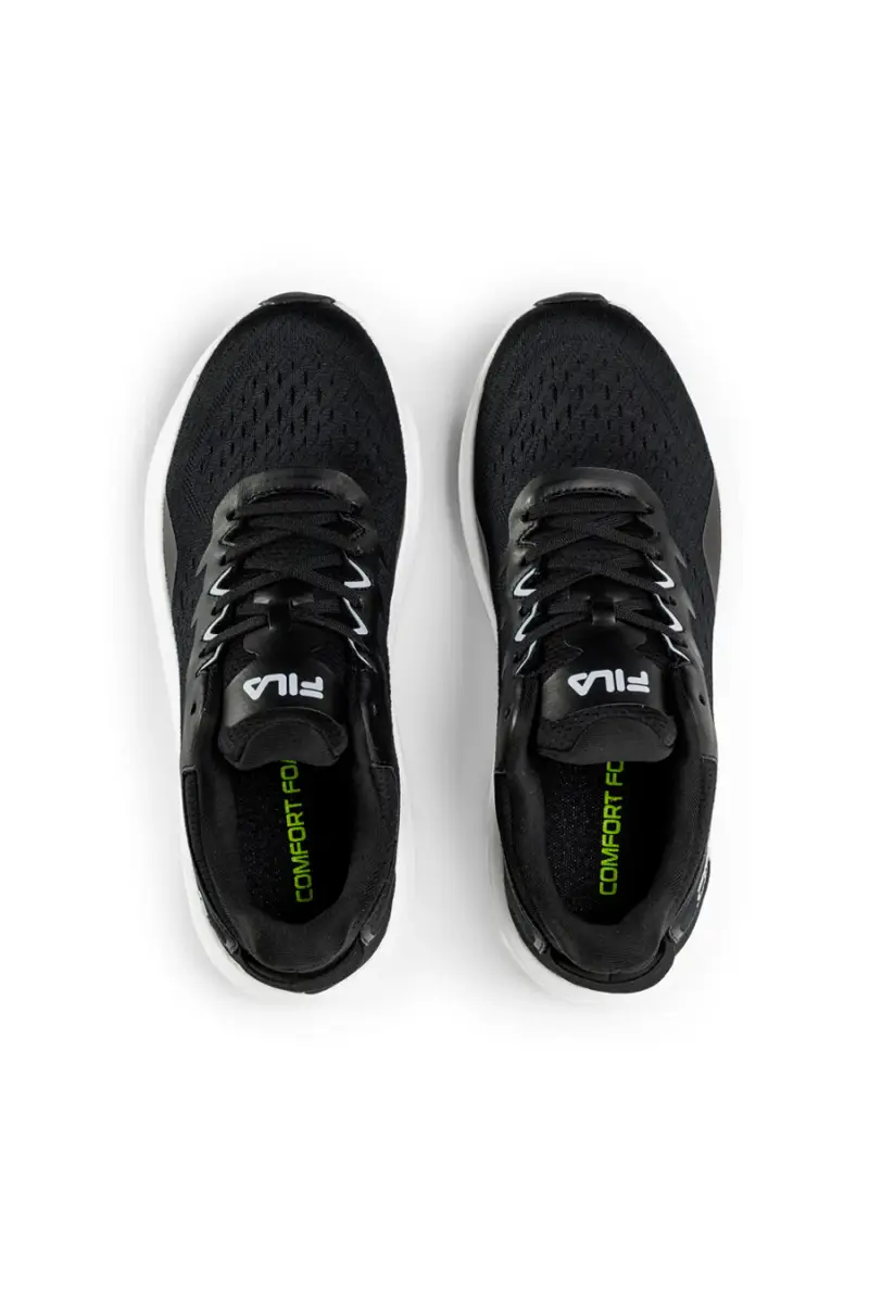 Sneakers nere leggere con lacci Fila Retron [NERO miniatura 3