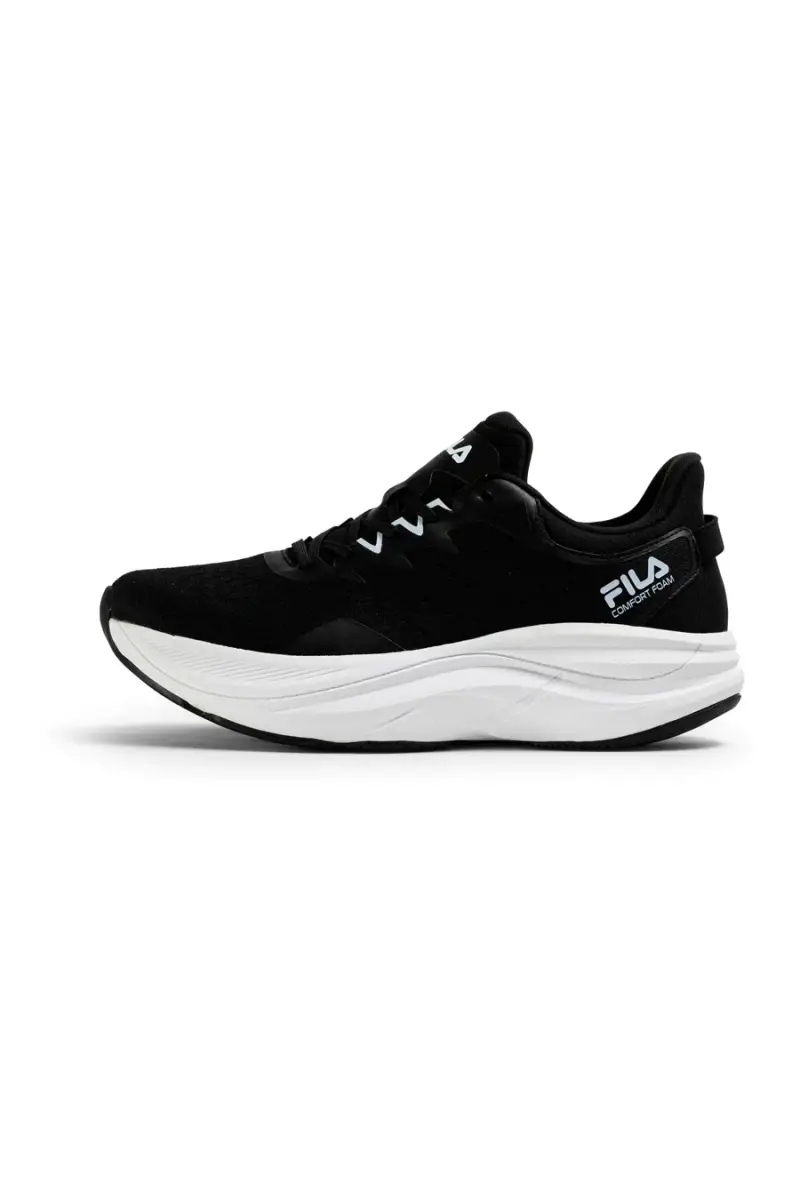 Sneakers nere leggere con lacci Fila Retron [NERO
